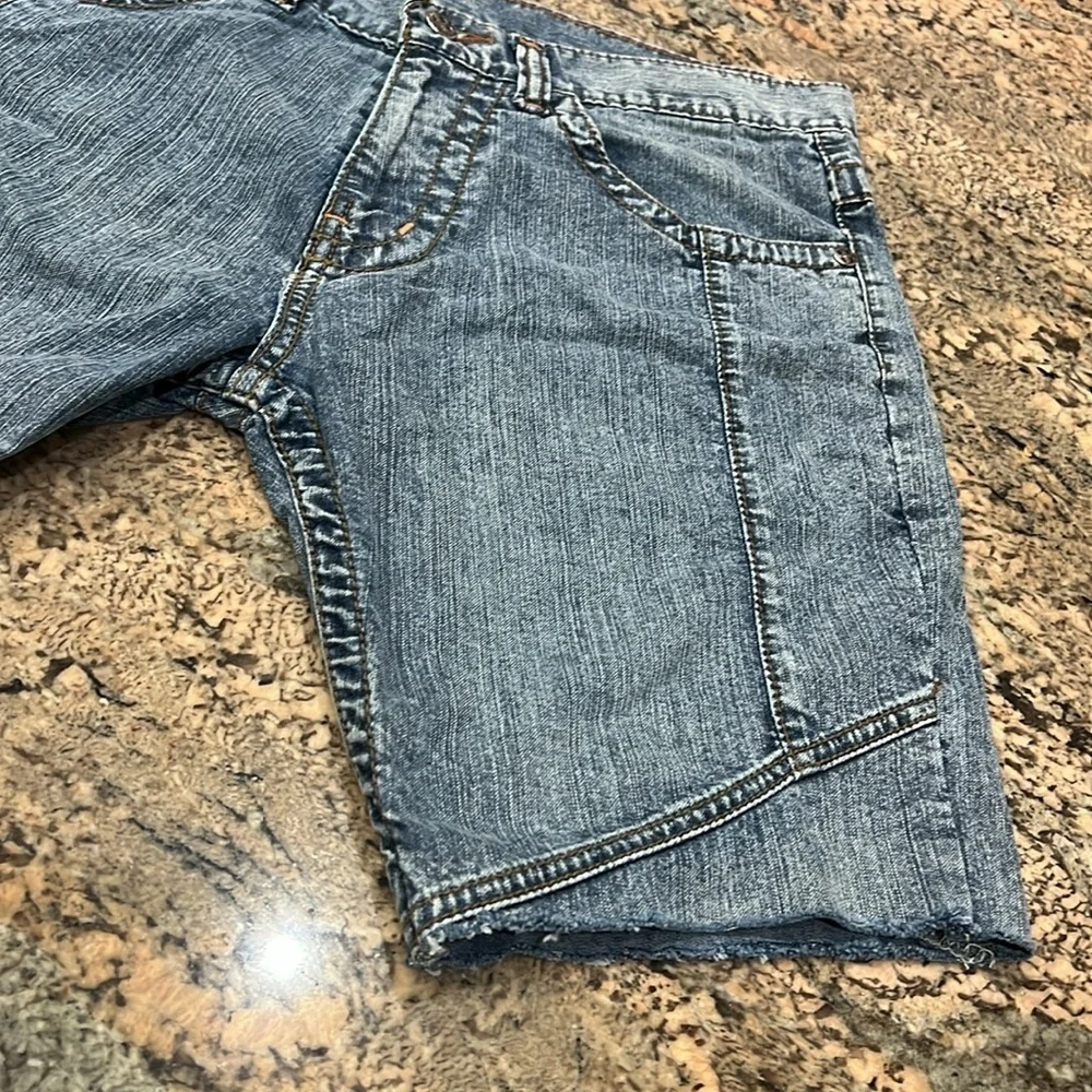 Cheyen Blue Denim Shorts